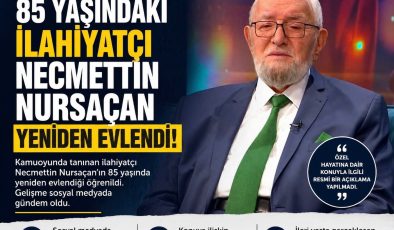 85 Yaşındaki İlahiyatçı Yeniden Evlendi