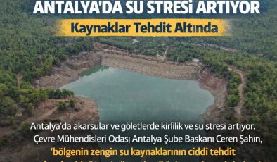 Antalya’da Üreticiler Endişeli: Tarlalar Sular Altında