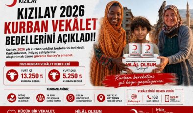 Kızılay 2026 kurban vekâlet bedellerini açıkladı