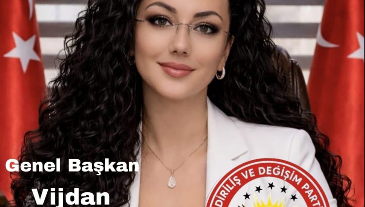 Genel Başkan Vijdan Parlak Kartal ” Bu milletin umudu yeniden doğacak “