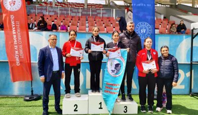 **Konya’da Atletizm Heyecanı: Menekşe Dönmez’den Alanya’ya Gurur Getiren Başarı**