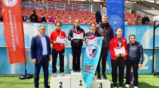 **Konya’da Atletizm Heyecanı: Menekşe Dönmez’den Alanya’ya Gurur Getiren Başarı**