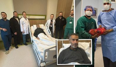 Yıllardır bir bebek gibi karnında taşıyordu! Gaziantep’te 30 dakikada 8 kiloluk böbrek operasyonu