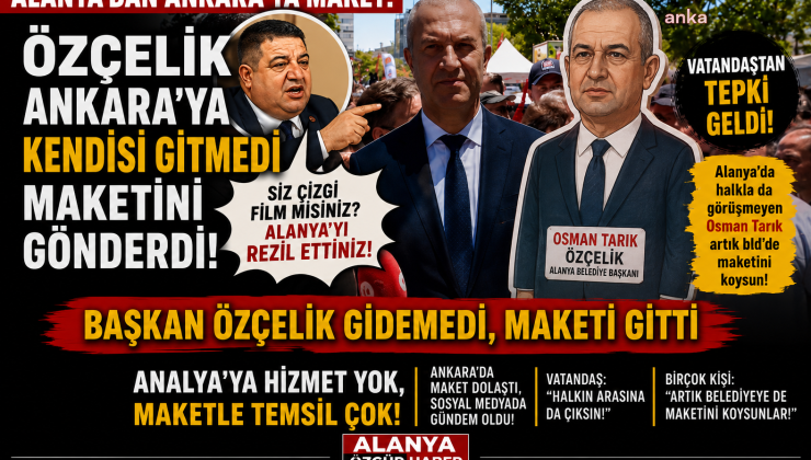 Şükrü Güneri’den Osman Tarık Özçelik’e Sert Tepki: “Alanya’yı Dünyaya Rezil Ettiniz”