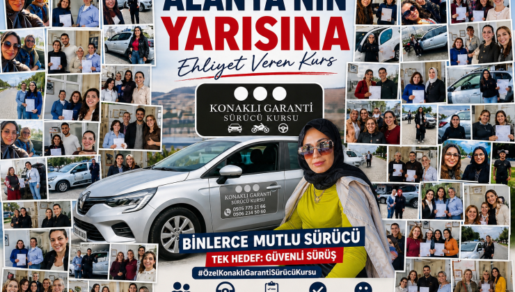 ALANYA’NIN YARISINA EHLİYET VEREN KURS: KONAKLI GARANTİ SÜRÜCÜ KURSU
