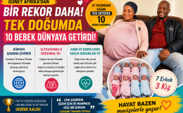 Tek Doğumda 10 Bebek Dünyaya Getirdi!