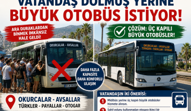 🚌 ALANYA’DA TOPLU TAŞIMA KRİZİ: YAZ SEZONUNDA MİDİBÜSLER YETERSİZ KALIYOR