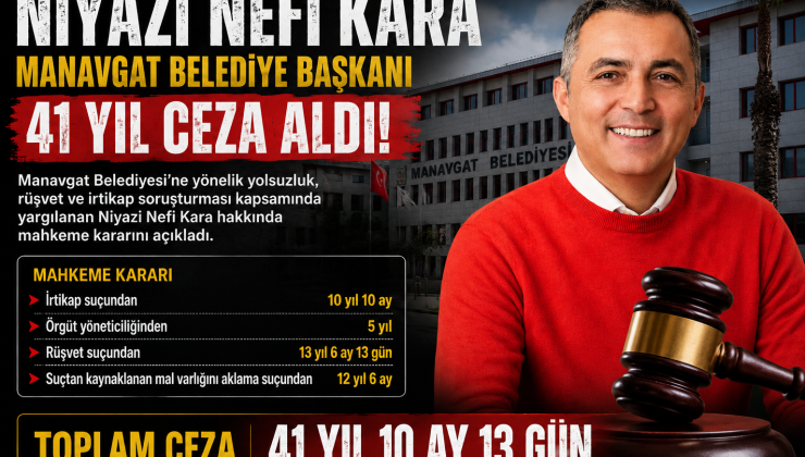 Manavgat’ta Niyazi Nefi Kara Davasında Karar Çıktı