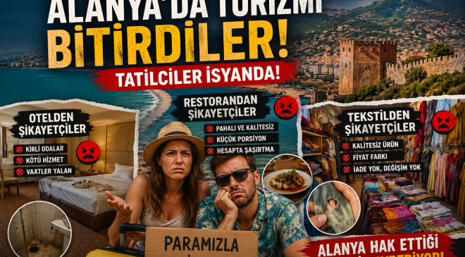 ALANYA’DA TURİZMİ HEP BİRLİKTE Mİ BİTİRDİLER?