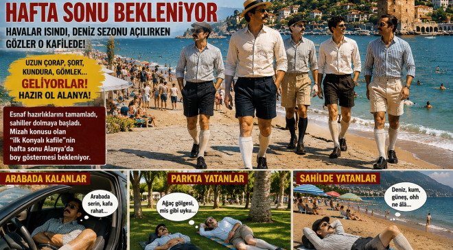 ALANYA’DA YAZ SEZONU AÇILDI İLK KONYALI KAFİLE HAFTA SONU BEKLENİYOR