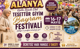Alanya’da Tesettür Giyim Bayram Festivali Başlıyor