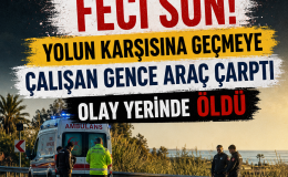 TÜRKLER MAHALLESİ’NDE FECİ KAZA: 27 YAŞINDAKİ GENÇ HAYATINI KAYBETTİ