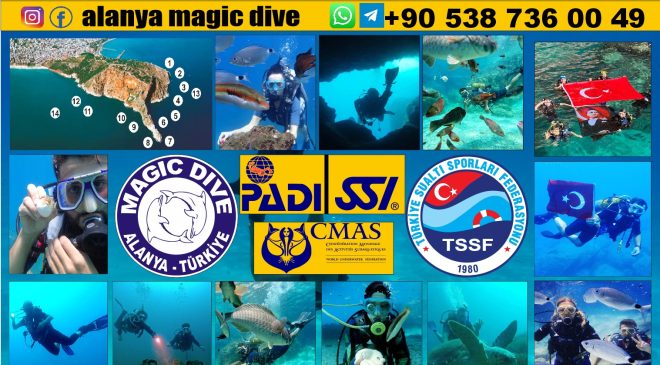 Alanya’nın Sualtı Dünyasında Keşif Zamanı: Magic Dive Sezona Hazır!