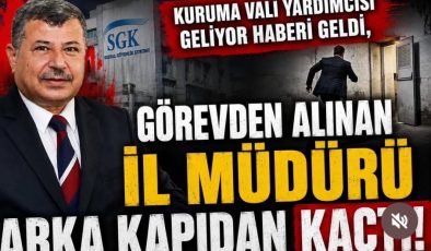 ANTALYA SGK’DA KRİZ İDDİASI: GÖREVDEN ALINAN MÜDÜR MAKAM ODASINI KULLANMAYA DEVAM MI ETTİ?