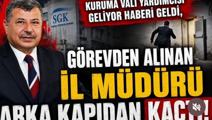 ANTALYA SGK’DA KRİZ İDDİASI: GÖREVDEN ALINAN MÜDÜR MAKAM ODASINI KULLANMAYA DEVAM MI ETTİ?