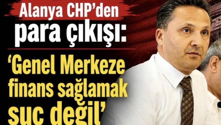 Alanya siyasetinde gündem yaratacak açıklama CHP’li isimler üzerinden yeniden tartışma konusu oldu.