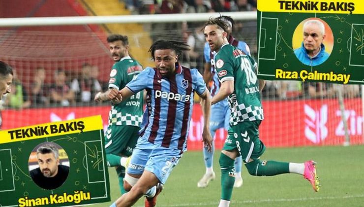 ‘Anları doğru oynamak ve yakışan final’ Trabzonspor – Konyaspor maçına teknik bakış…