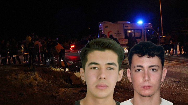Antalya’da feci kaza! Çöp kamyonuyla çarpışan motosikletteki 2 genç hayatını kaybetti