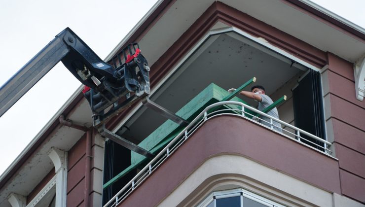 Çorum’da 250 kilo ağırlığındaki kişinin cenazesi forkliftle taşındı