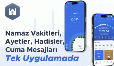 Cuma mesajları, namaz vakitleri, ezan bildirimleri, ‘Kıble ve Kur’an’ özelliğiyle tek uygulamada | Hayatınızın yeni asistanı Hürriyet Super App her anınızda…