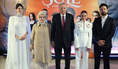 Cumhurbaşkanı Erdoğan, ‘Şule Senin Hikayen’ dizisinin galasına katıldı