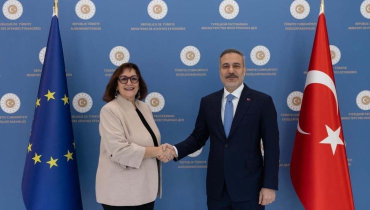 Dışişleri Bakanı Hakan Fidan, AB Komisyonunun Akdeniz’den sorumlu üyesi Suica ile görüştü