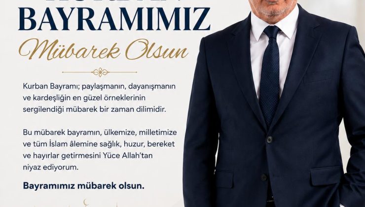 Anadolu Birliği Partisi Antalya İl Başkanı Kerim Yaldız’dan Kurban Bayramı Mesajı