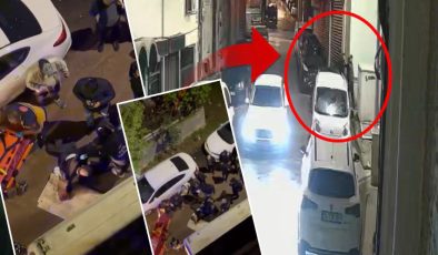 Husumetlisini ara sokağa götürüp vurdu… Saldırı kamerada