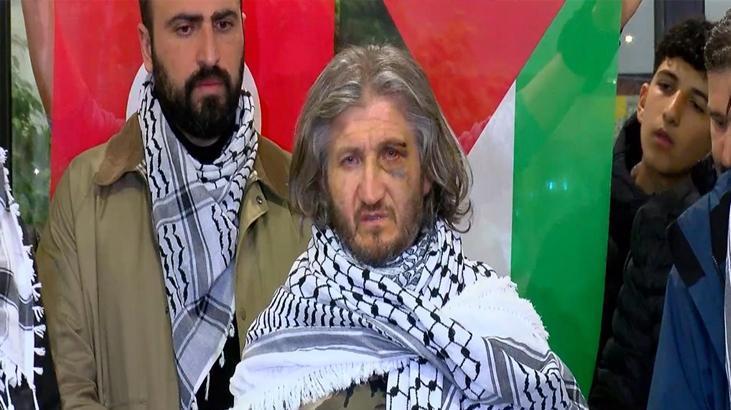 İsrail tarafından alıkonulan Sumud Filosu aktivisti Hüseyin Oral İstanbul’a geldi