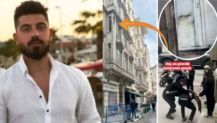Ölüm teğet geçti… 3. kattan başına cam düştü