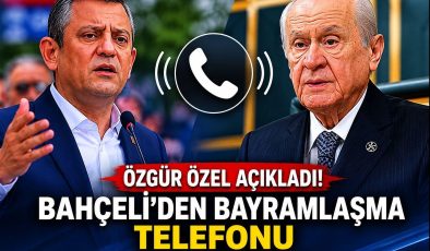 Özgür Özel’den Bahçeli Açıklaması: “Gayet Nazik Bir Telefondu”