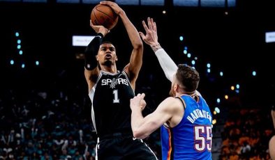 Spurs, Thunder karşısında seriyi 2-1 yaptı