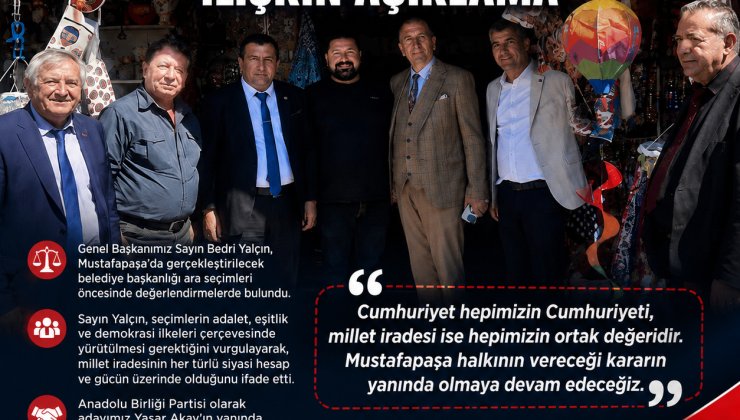 Genel Başkan Bedri Yalçın’dan Mustafapaşa Seçimlerine İlişkin Önemli Mesaj