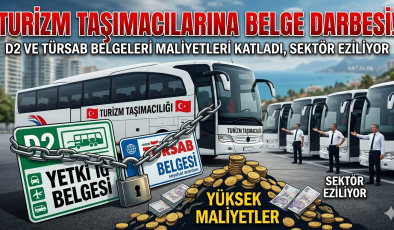 Turizm Taşımacılığında Belge Krizi: Sektör Maliyetlerin Altında Eziliyor!