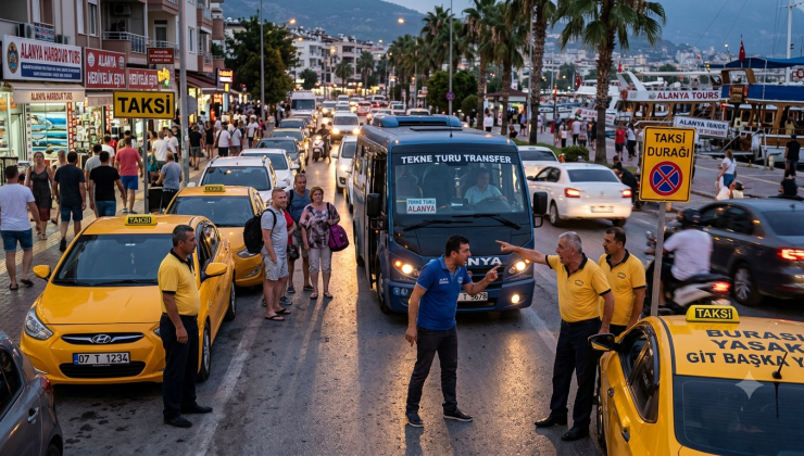 Alanya’da Taşımacılık Sektöründe Gerginlik: İskele Caddesi’nde Müşteri Krizi