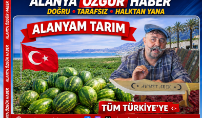Alanya’m Tarım’dan Tüm Türkiye’ye Serik Karpuzu