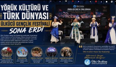Yörük Kültürü ve Türk Dünyası Ülkücü Gençlik Festivali” Sona Erdi