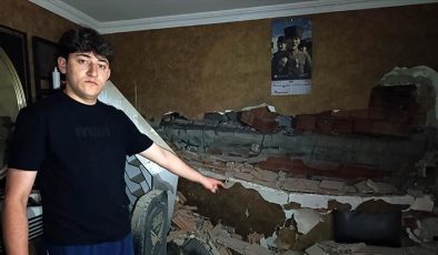Afyonkarahisar’da yıkım kabusa döndü! Tonlarca moloz iş hanının üzerine çöktü