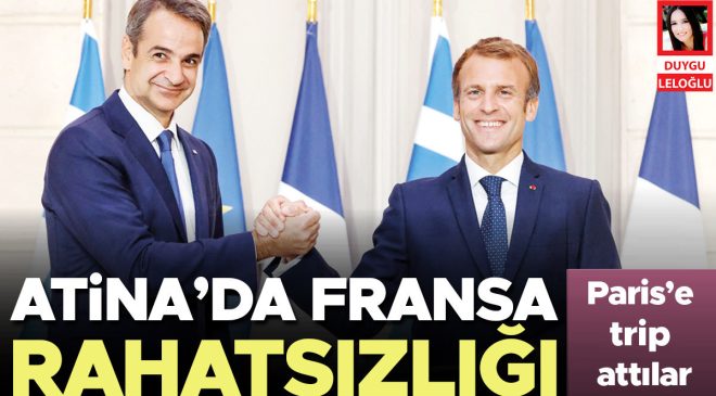Atina’da Fransa rahatsızlığı