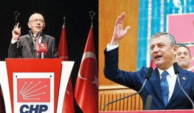 CHP’de 2 kürsü 2 grup