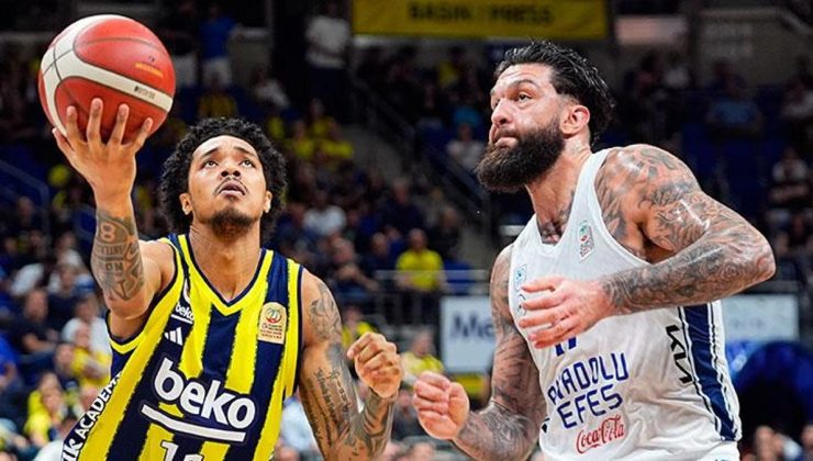 Derbi nefes kesti, Fenerbahçe’den inanılmaz geri dönüş! Fenerbahçe Beko – Anadolu Efes maç sonucu 60-59