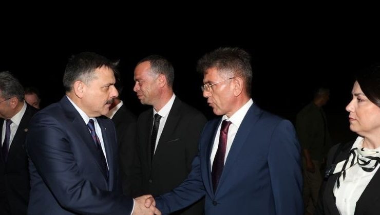 İçişleri Bakanı Mustafa Çiftçi, çeşitli temaslar için KKTC’de