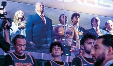 NBA finalinde Trump’a protesto