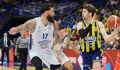Yarı final serisinde ikinci maç: Fenerbahçe, Anadolu Efes’i konuk ediyor