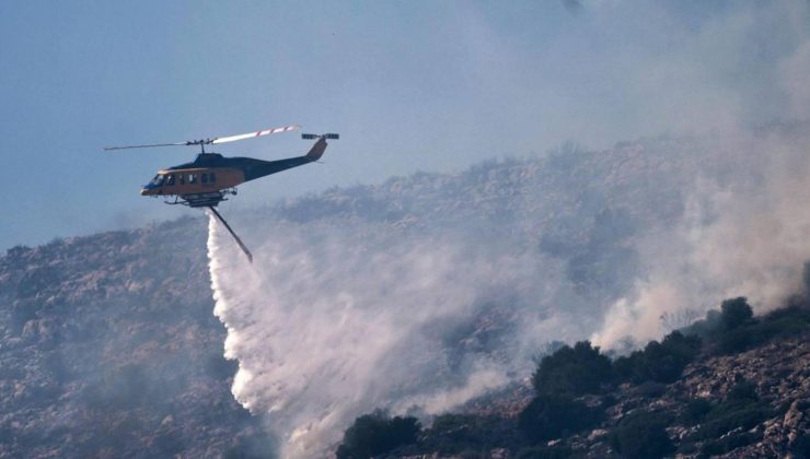Yunanistan’da helikopter düştü! Yangın söndürme operasyonunda facia