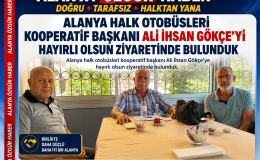 Alanya Özgür Haber’den Ali İhsan Gökçe’ye Hayırlı Olsun Ziyareti