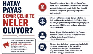 Hatay Payas Demir Çelik’te neler oluyor?