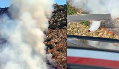 Antalya’da orman yangını! Havadan karadan müdahale