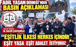 “Eşitlik İlkesi Herkes İçindir: Eşit Çerçeve, Eşit Adalet İstiyoruz” Kamuoyunun dikkatine,